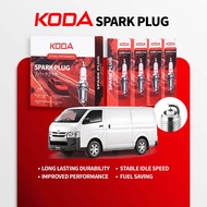 KODA Iridium Spark Plug Toyota HiAce TRH200 2.7 2TR-FE 2004-2019 LFR6AIX-11 KD-02016 (1 SET)