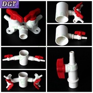 DGT Nano Aeration Pipe Fittings Tee Connector Four Way Connector PVC Valve Aquarium Fish Tank Oxygen