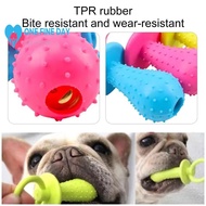 Pet Pacifier Dog Sound Toy Rubber Bite Bell Size Pacifier Supplies Teeth Pet Interactive Toy I9e5