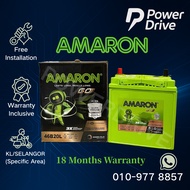 [ Installation Provided ] 46B20L | NS40ZL ] Amaron Go Car Battery | Axia / Kelisa / Alza