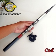 Joran Tegek Kolong Super Hard Seahawk CArbonstren 240 -450cm