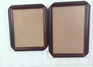 Khung ảnh  Nâu chấm bi đơn giản đẹp treo tường để bàn 20x25 20x30