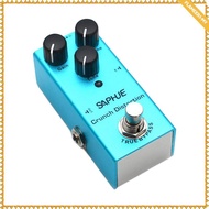 [flameer1] Overdrive Guitar Pedal, Portable 9 V DC Electric Guitar Overdrive Pedal, Blue