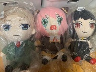 間諜家家酒 安妮亞、勞埃德、約兒毛絨公仔