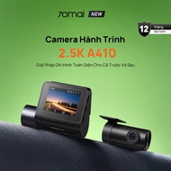 70mai A410 - 2 HDR Car Dash Cam | With GPS | Rotation Angle 130 | Connect the Phone