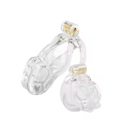 CB Cobra Chastity CB Lock Transparent Male SM Master-Slave Domination Abstinence and Masturbation Ch
