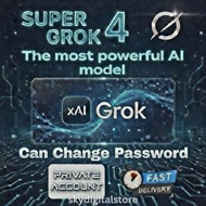 super grok ai stable 💯 can use all device free Keychain