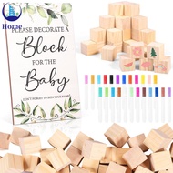 Enduring Baby Shower Game Sign Set Creative Infant Wooden Shower Games Kit DIY Baby Bath Sign Kit SH