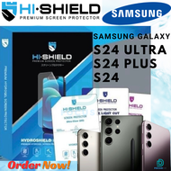 Hi-Shield ฟิล์มไฮโดรเจล Samsung Galaxy S24 Ultra/S24 Plus/S24 (ใส/ด้าน/ถนอมสายตา)