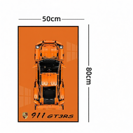 Lego Compatible Porsche 911 GT3 RS Display Frame