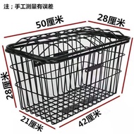 Student Extra Large Rear Bike Basket for Backpacks, Bicycles, Mountain Bikes, Enlarged and Thickened