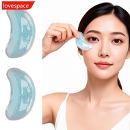 LOVESPACE 2pcs Hot Cold Compress Gel Eye Pads Reusable Gel Eye Bag Patch Cooling Gel Eye Patches Gel