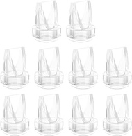 GOTOCUT 10PCS Duckbill Values for S32 Wearable Breast Pump, Eufy S1 Pro E10 Pump Parts Discreet Duo