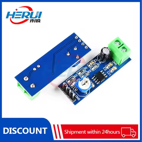 LM386 Power amplifier module 200x gain Audio power amplifier circuit board