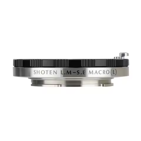 SHOTEN Leica M to Sony E Macro Light Helicoid 5mm Lens Adapter For Sony a5000 a6000 a6400 A7C A7C2 A