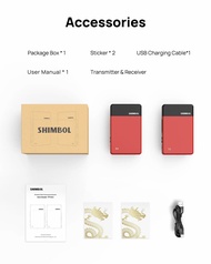 SHIMBOL TP ระบบรับสัญญาณเครื่องส่งผ่านวิดิโอไร้สายขนาดเล็ก1080P HD 0.07S ความหน่วงการส่งสัญญาณด้วย H