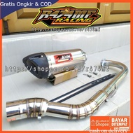 AHM Exhaust For Ex5 Srl110 Srl115fi Dream Wave110 Wave 125 Dash110 Dash125 Kriss110 Kriss125 Legend
