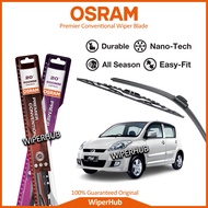 Osram Perodua Myvi (Icon/EZi) 2005-2011 Premier Conventional Flat Wiper Blade Windshield Viper (1 Se