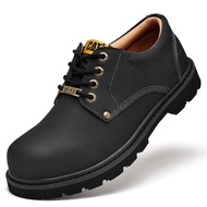 CODna68138 Caterpillar 1904 Tooling ต่ำสุดมาร์ตินรองเท้าผู้ชายและผู้หญิงหนังกันน้ำรองเท้ากันลื่นมาร์ติน/Student Shoes