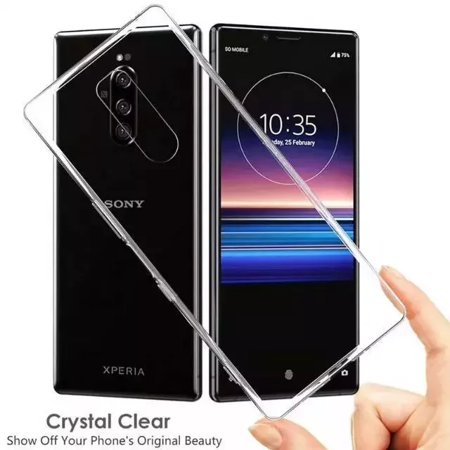 Softcase Silikon Sony Xperia 1 bening Au docomo SoftBank Global