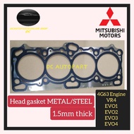 MITSUBISHI EVO 1 /2 /3 /4  ENGINE 4G63T 4G67 VR4 RACING CYLINDER HEAD GASKET METAL 1.5MM (PISTON 86MM)