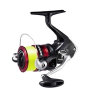 Shimano (SHIMANO) spinning reel 19 Sienna C3000 with 3rd number 150m line, ideal for squid fishing, sea bass, and light shore saltwater fishing.