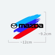 Miếng Dán Nắp Bình Xăng Xe Hơi Miếng Dán Trang Trí Thân Xe Hơi Đề Can Cho Mazda 5 6 3 2 RX8 7 MX3 MX