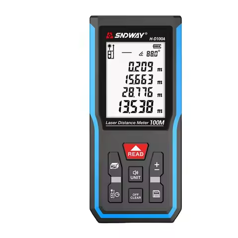 SNDWAY H-D510A Digital Laser Rangefinder 0.05-50m Household Handheld Laser Rangefinder Measuring Too