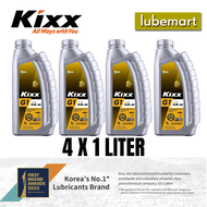 10W40 Semi Synthetic Engine Oil KIXX G1 10W-40 API SP (4 X 1 LITER) ENGINE OIL Suitable for Proton /Myvi / Korean Cars