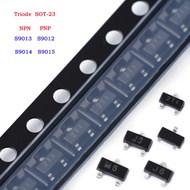 20Pcs Transistor S9012 9013 9014 9015 SMD SOT-23 Bipolar Junction Transistor BJT NPN PNP Triode New