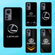 Xiaomi 12 Pro 5G Black Bezel Car Phone Case Lexus Brand
