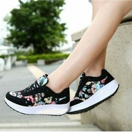 Women's Sneaker shoes/Flower Sneakers/Wedges Sneakers/Current Wedges shoes/Basic shoes
