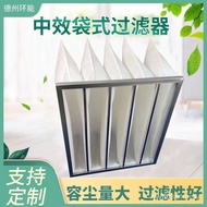 Filter Filter Bag Type/Medium Effect F7 Central Air Conditioning Filter/F8F9 Non-Woven Dust Removal 