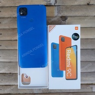 HP Second Redmi 9C ram 4/64 Fullset Ori Segel