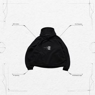 Goopi 帽t VI-X03H - “Misty Poet” Logo Hoodie