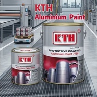 1 Litre / 5 Litre KTH Aluminium Paint 7798 / Protective Coating / Cat Aluminium