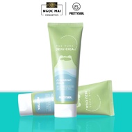 Sữa rửa mặt Rau Má Prettyskin The Jeju Cica Cleansing Foam (150ml) hỗ trợ ngừa mụn kềm dầu dịu da