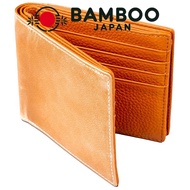 [GRACIA] Men's Bridle Leather Wallet - Large Capacity Bi-Fold Wallet with Coin Pocket for Easy Acces