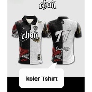 2024 New Choii Jersey Retro Collar Viral Jersey Polyester Fiber Jersey Collar Men's Short Sleeve Ret