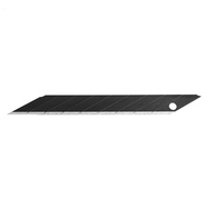 NT Cutter｜ Premium 2A型美工刀用替刃(10入,30°高碳鋼黑刃,刃厚0.38mm ; BA15P )