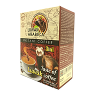 LUWAK 3-In-1น้ำตาลต่ำทันทีแมวอึสีดำต้นฉบับเครื่องดื่มกาแฟทึบชุดแท่งผง Anthonyhall1985426-Cb