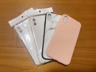 台中可面交 iPhone X XS 4.7吋 手機殼 空壓殼 大理石 霧面粉色