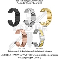 QRS 20mm Aolon GTR Mini Strap / Colmi i31 - Stainless Steel Watch Strap