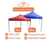 HOMEBY Night Market Canopy 10x10 Heavy Duty Kelambu Khemah 10x10 Khemah Camping Waterproof Tent Camp