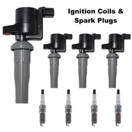 Ignition Coils Spark Plugs Kit For FORD C-MAX MONDEO KUGA RANGER FUSION ESCAPE MERCURY MILAN UF621 9