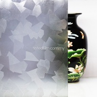 FREE TOOLS- Frosted film/ Tinted privasi rumah/ FROSTED 846/ Frosted Stone Texture/ Translucent film