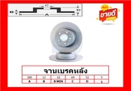 จานเบรค ยุโรป TRW รุ่น BENZ W205 C220d A (Semi compound) หลัง ปี 15-> (โปรส่งฟรี) สินค้ารับประกัน6เด