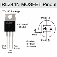MOSFET IRLZ44N TO-220 MOSFET IRL Z44N IRLZ 44 N IRLZ 44N