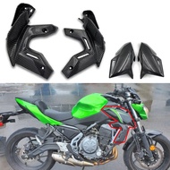 For Kawasaki Z 650 2020-2023 Z-650 Radiator Side Panels Protector Cover Z650 Motorcycle ABS Front Si