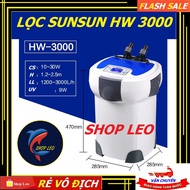 [Hoàn Tiền 10%]Sunsun HW 3000 - Lọc thùng UV cao cấp - Máy lọc Sunsun HW 300 cho hồ thủy sinh - phụ 
